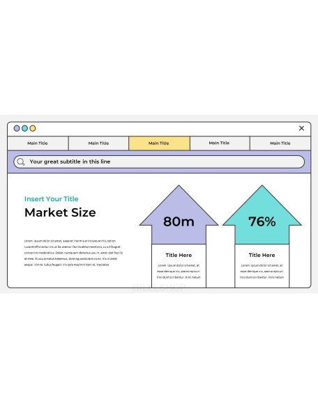 Marketing Project business presentation template