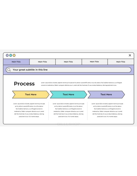 Marketing Project business presentation template