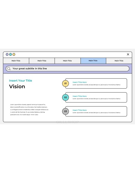 Marketing Project business presentation template