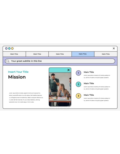 Marketing Project business presentation template
