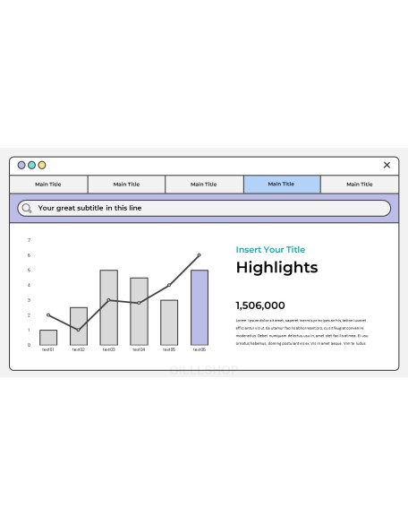 Marketing Project business presentation template