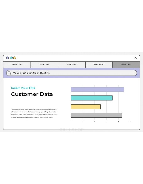 Marketing Project business presentation template