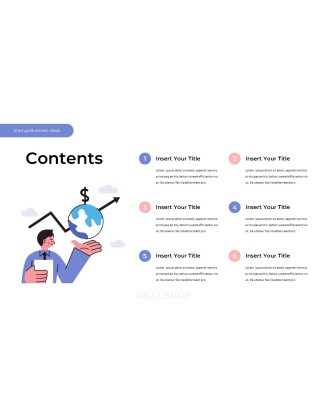 Startup Business Ideas Business Presentation Templates
