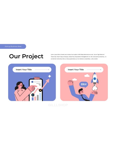 Startup Business Ideas Business Presentation Templates
