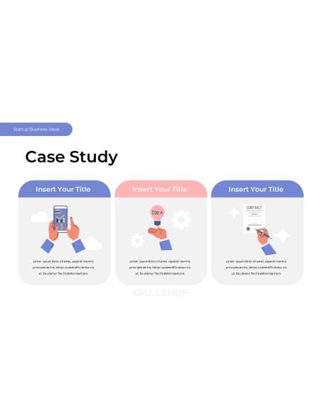 Startup Business Ideas Business Presentation Templates