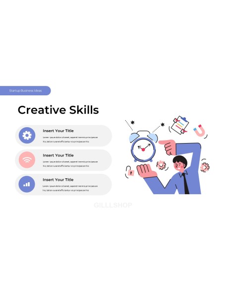 Startup Business Ideas Business Presentation Templates