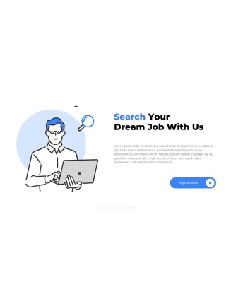 Job Search and Recruitment PowerPoint Presentation Design