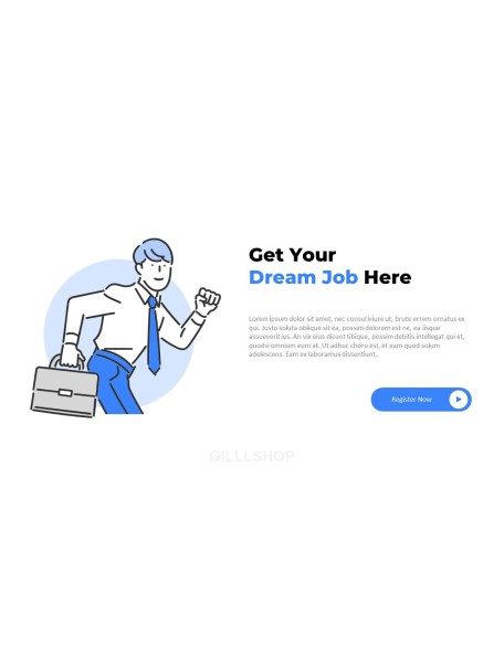 Job Search and Recruitment PowerPoint Presentation Design