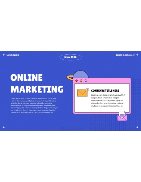 Online Marketing pitchdeck powerpoint