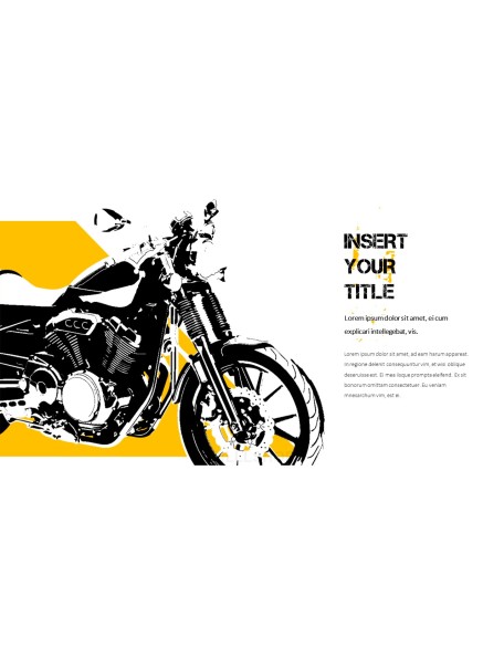 Motorcycle PowerPoint Templates Design