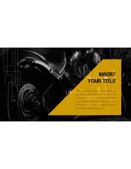 Motorcycle PowerPoint Templates Design