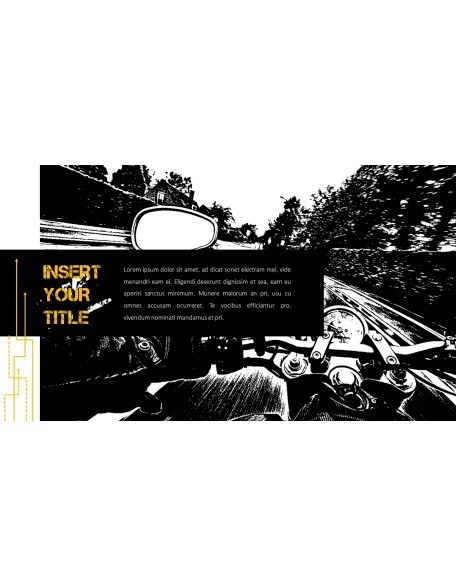 Motorcycle PowerPoint Templates Design