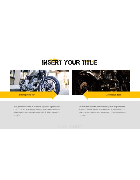 Motorcycle PowerPoint Templates Design