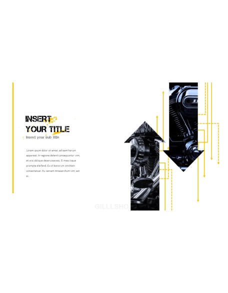 Motorcycle PowerPoint Templates Design