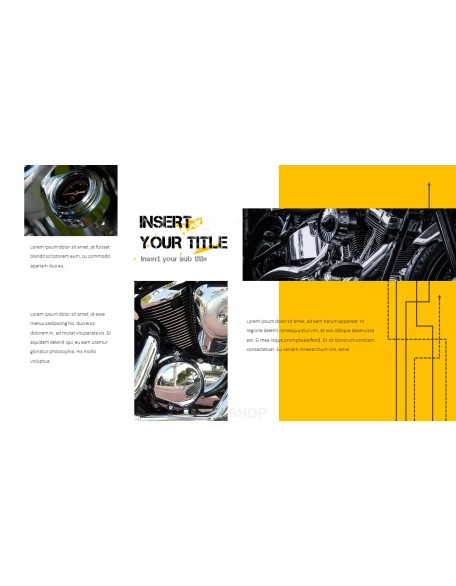 Motorcycle PowerPoint Templates Design