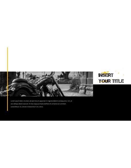 Motorcycle PowerPoint Templates Design