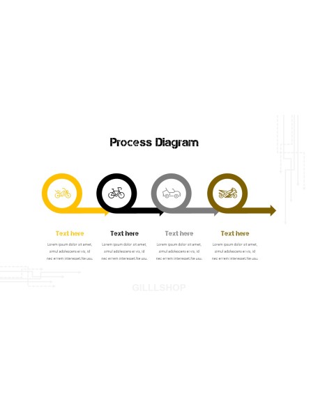 Motorcycle PowerPoint Templates Design