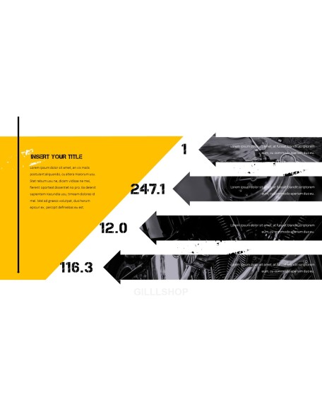 Motorcycle PowerPoint Templates Design