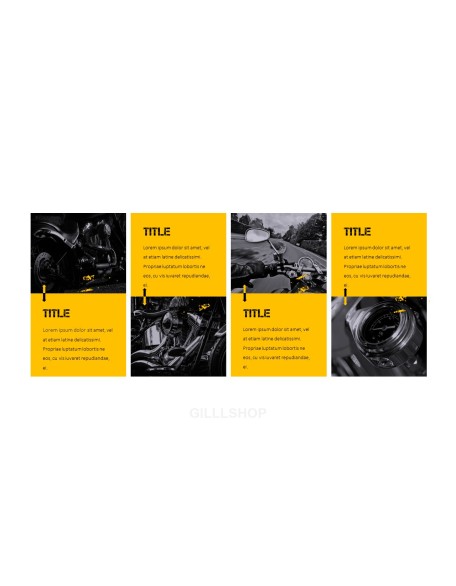 Motorcycle PowerPoint Templates Design