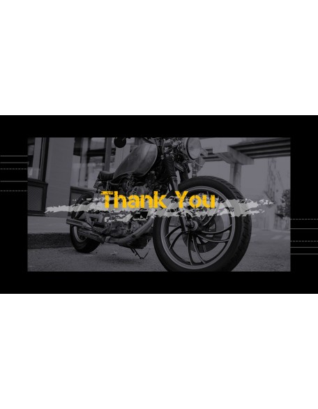 Motorcycle PowerPoint Templates Design