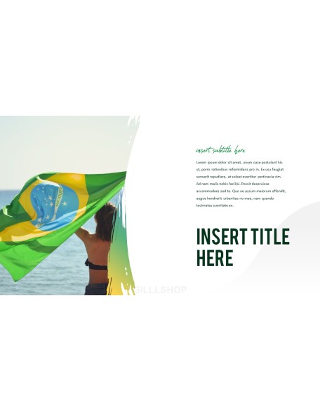 Viva Brazil PowerPoint Presentation Templates