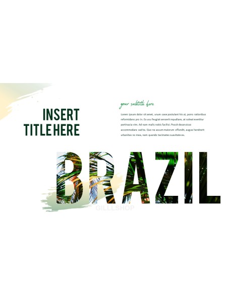 Viva Brazil PowerPoint Presentation Templates