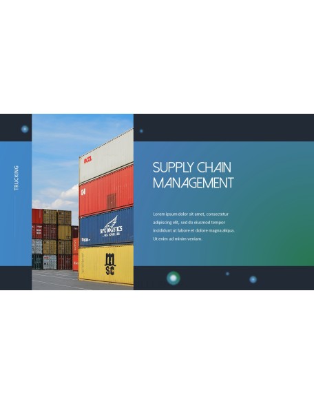 Logistics Service PowerPoint Templates