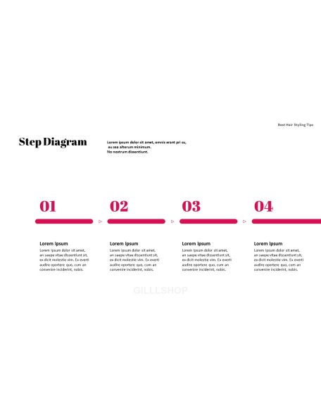 Best Hair Styling Tips PowerPoint Format