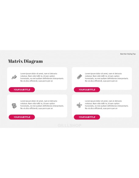 Best Hair Styling Tips PowerPoint Format