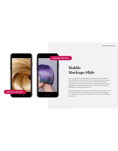 Best Hair Styling Tips PowerPoint Format