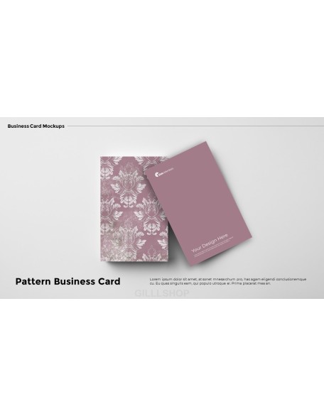 Business Card Mockups Modern PPT Templates