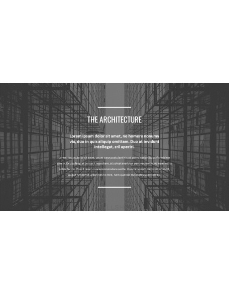 Architecture Simple PowerPoint Template Design