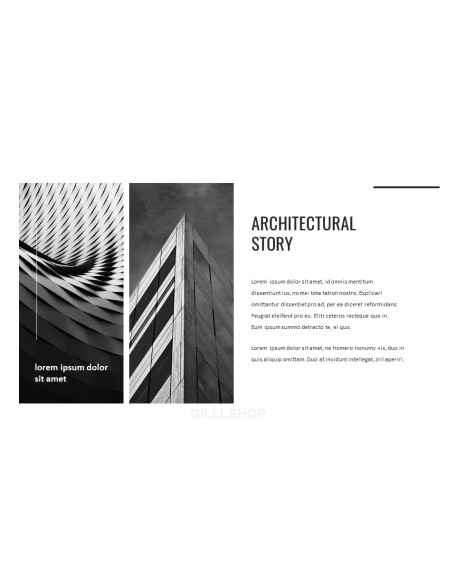 Architecture Simple PowerPoint Template Design