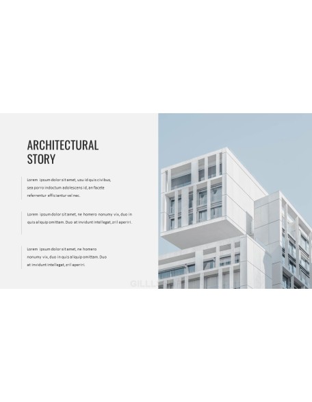 Architecture Simple PowerPoint Template Design