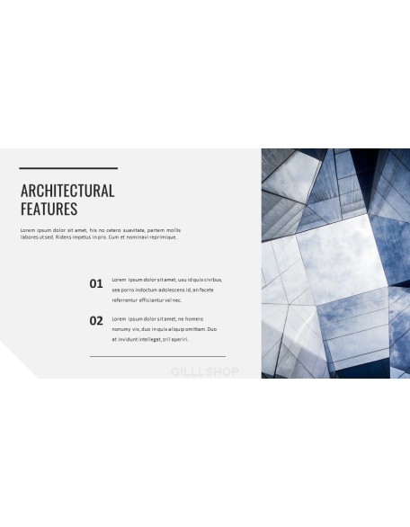 Architecture Simple PowerPoint Template Design