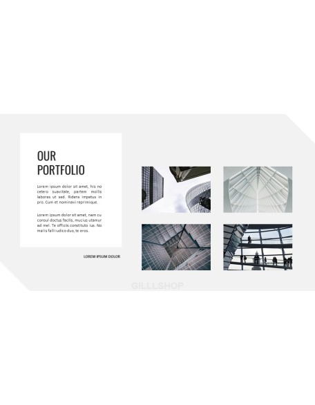 Architecture Simple PowerPoint Template Design