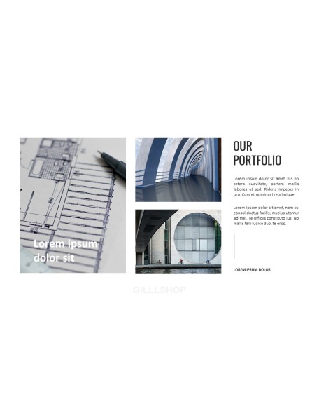 Architecture Simple PowerPoint Template Design