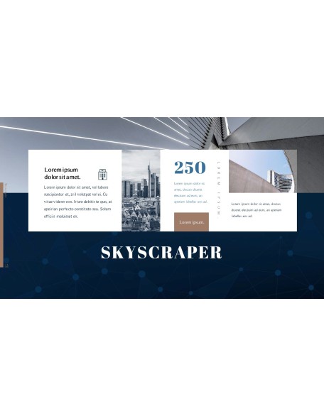 Beautiful City Skyscraper PowerPoint Proposal