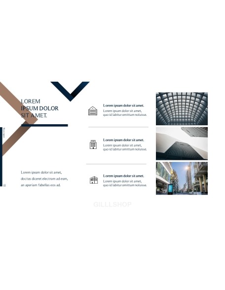 Beautiful City Skyscraper PowerPoint Proposal