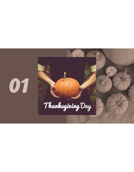 Thanksgiving Day Presentation Design