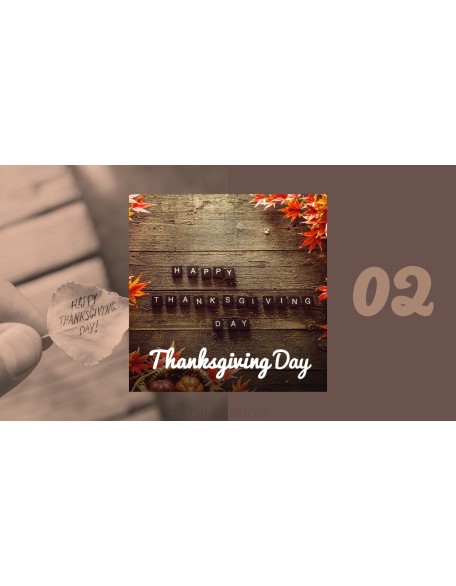 Thanksgiving Day Presentation Design