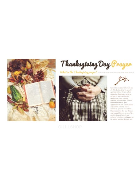 Thanksgiving Day Presentation Design