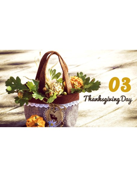 Thanksgiving Day Presentation Design