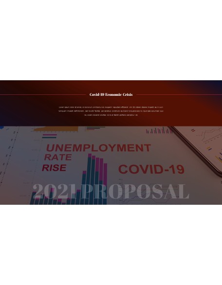 Covid-19 Economic Crisis PPT Templates Design