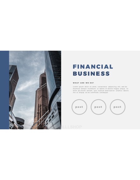 Economy X Finance Proposal PowerPoint Example