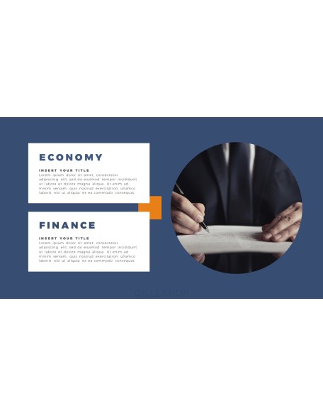Economy X Finance Proposal PowerPoint Example