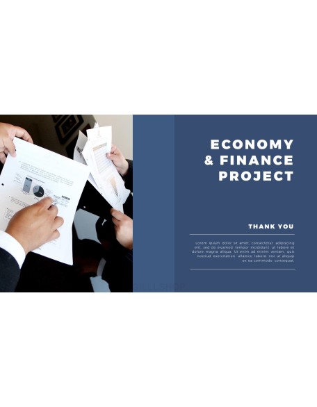 Economy X Finance Proposal PowerPoint Example