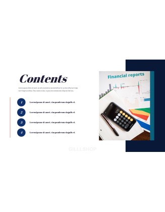 Financial management design ppt template