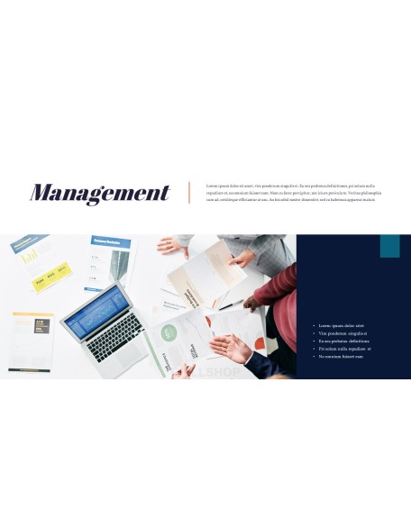Financial management design ppt template
