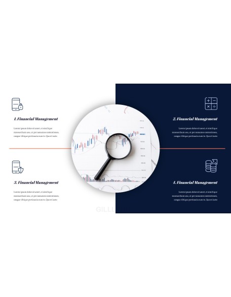 Financial management design ppt template